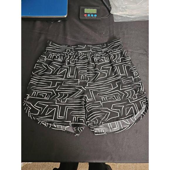 Worthington Womens Large Black White Shorts Elastic Waistband Large - Picture 1 of 5